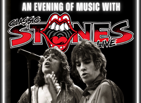 The Glimmer Twins of Classic Stones Live band