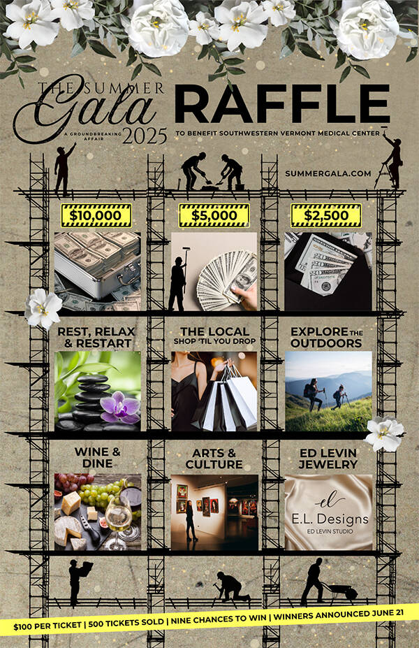Summer Gala 2025 Raffle poster
